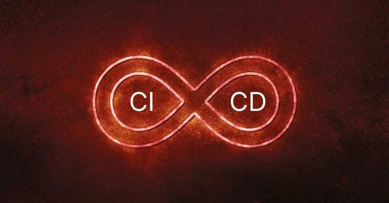 CI/CD パイプラインを示すイメージ
