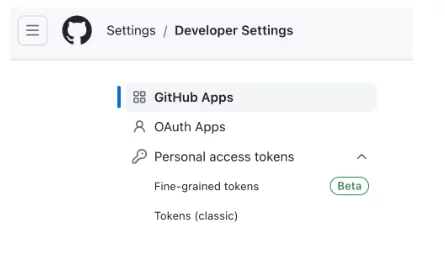 GitHub のスクリーンショット